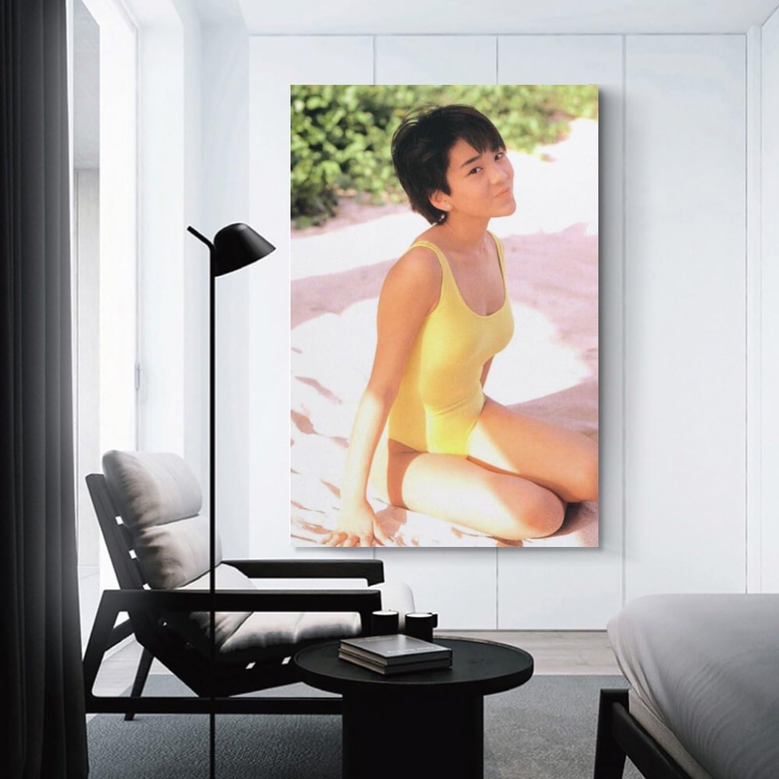 Amazon.co.jp: 西田ひかる水着セクシー写真ポスター キャンバス アート