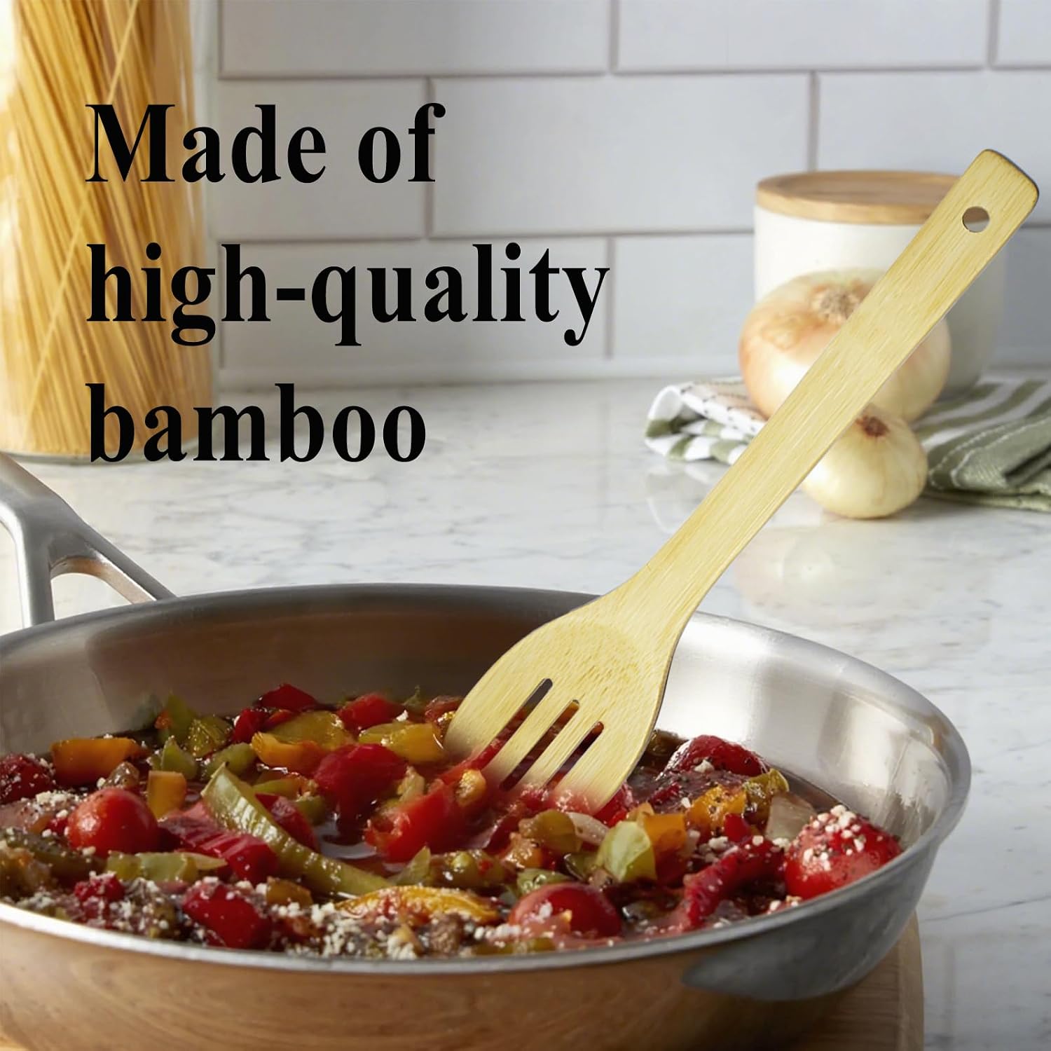 Wooden Spoons for Cooking Small,3- Piece Wooden Utensil Set