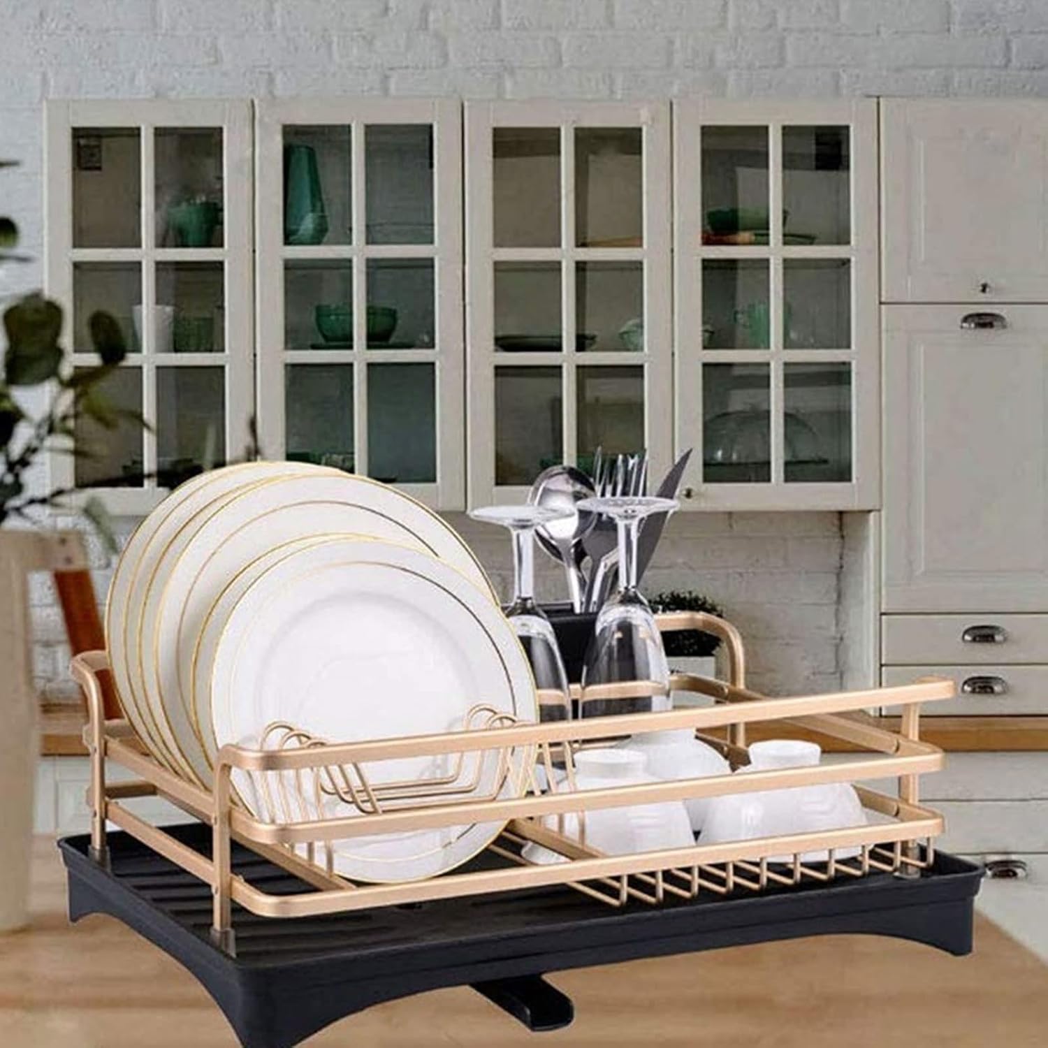 Drainage Dish Rack, Kitchen Tableware Storage Rack, Household Dish Rack, Rack Shelf Storage Dish Rack