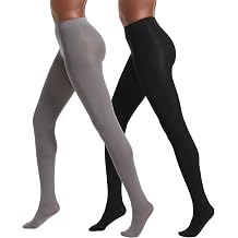 no nonsense Womens Super Opaque Control Top Tights 90 Denier Pantyhose