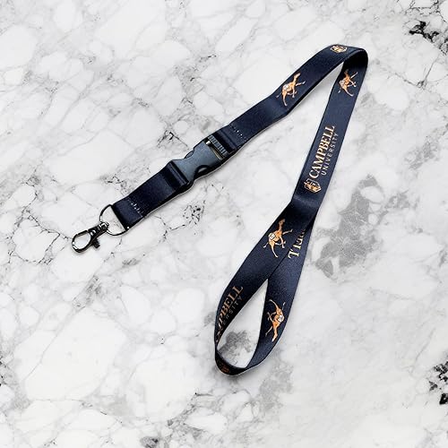 Miniatura 4 de Desert Cactus Campbell - Llavero de la universidad con cordón de lucha de camellos CU para llaves de coche, llavero con hebilla desmontable (negro),