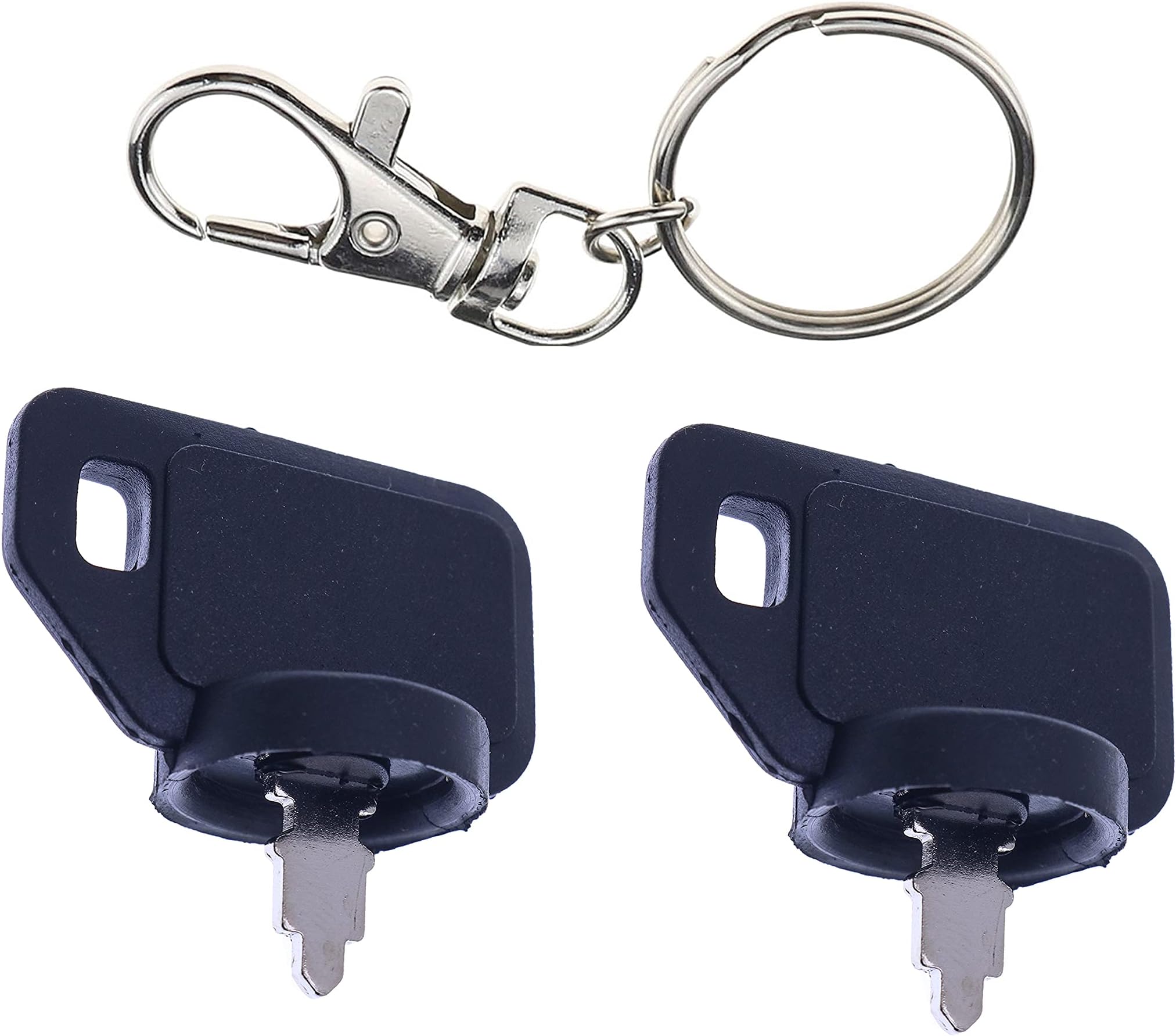 JEENDAIgnition Switch Key Compatible with Toro TimeCutter Zero Turn 4225 5060 SS3200 SS3216 SS3225 SS4200 SS4225 SS4235 SS4250 SS4260 SS5000 SS5035 SW3200 SW4200 SW5000 (2)