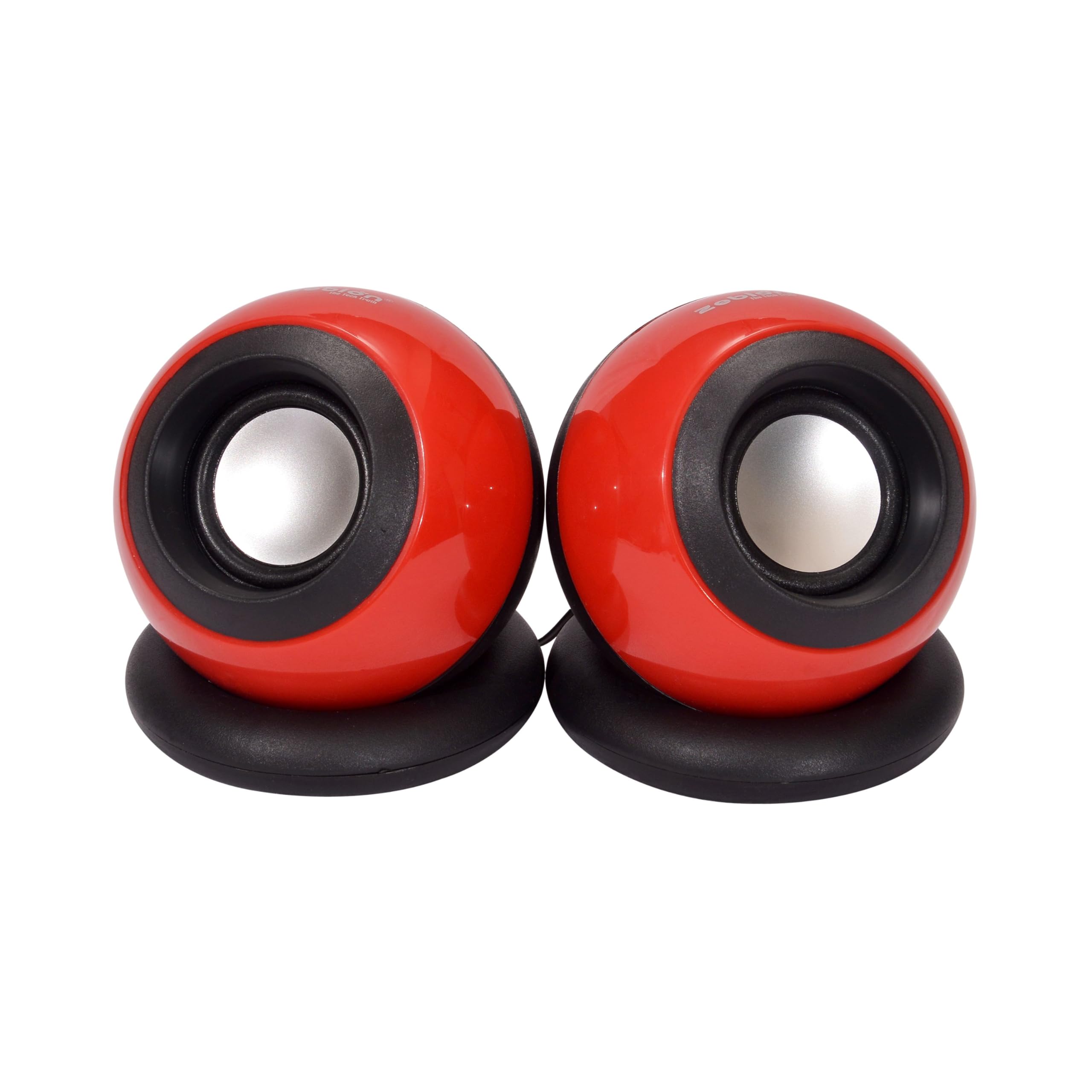 Zebion Adore Tabletop 2.0 Speaker Set, with Output Power: 3Wx2, USB Connectivity, USB Powered, Compact and Sleek, Driver Unit: 40mmx2, Durable Body, Red Colour, 1 Year Warranty (B0CLS4B5F3) Amazon Price History, Amazon Price Tracker