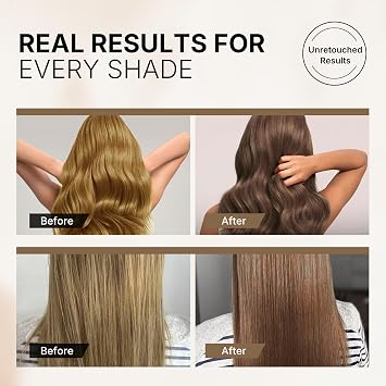 Karseell Brown Hair Color Depositing Mask Hair Treatment Repair Conditioning