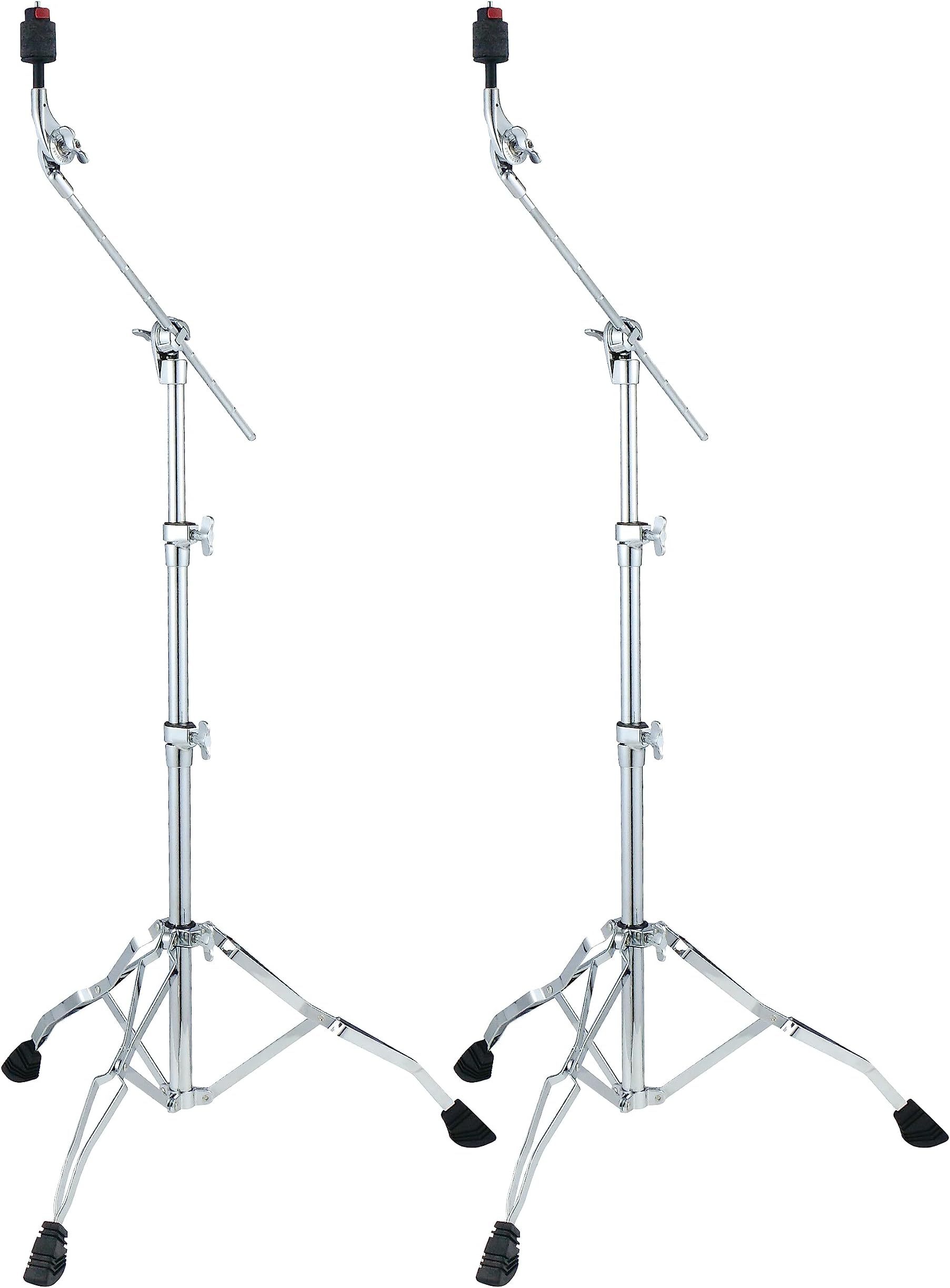 TAMA Stagemaster Boom Cymbal Stand Bundle 2-Piece - with Double Braced Legs and Quick-Set Cymbal Mate (HC43BWNX2)