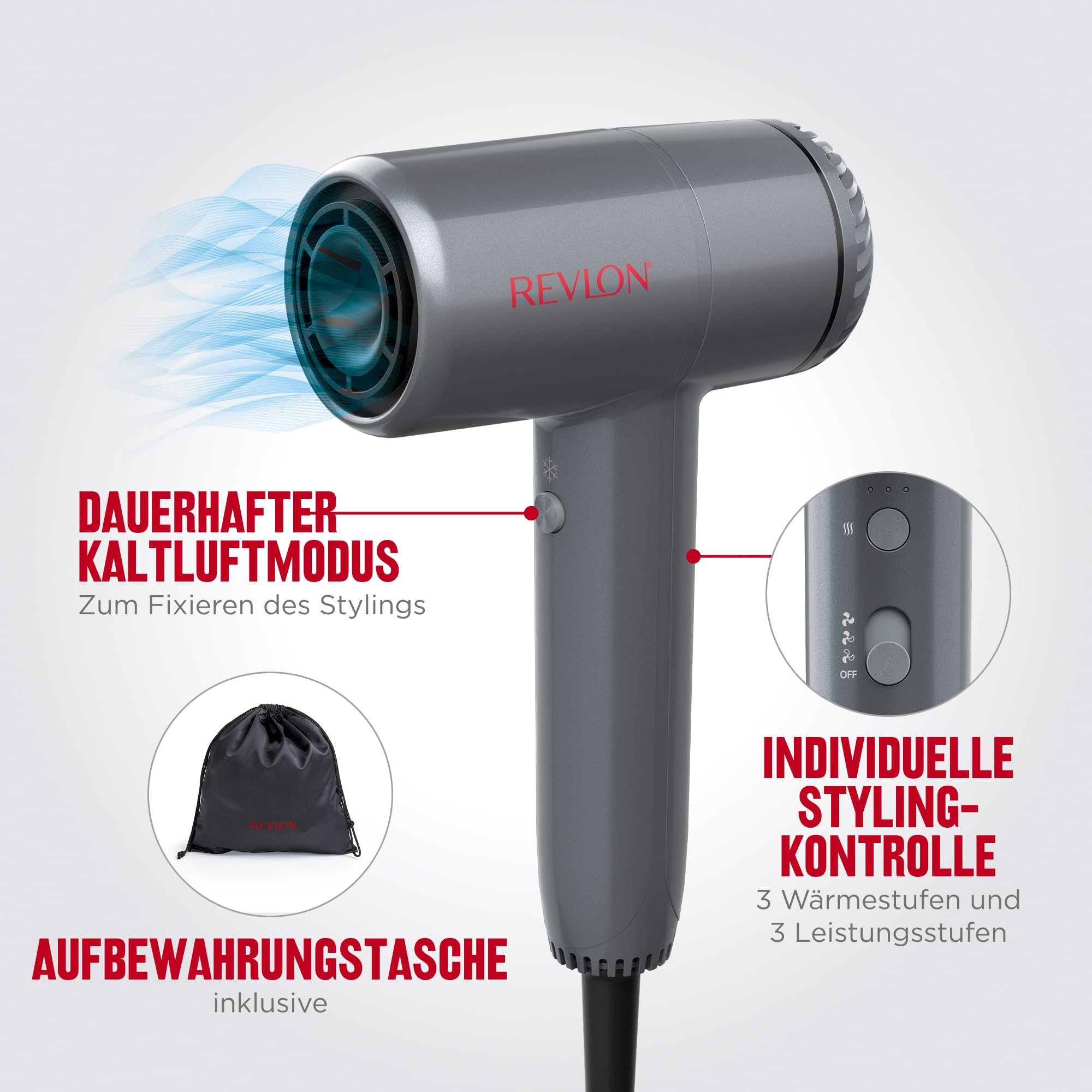 Revlon One‑Step PowerMove Haartrockner - Technologie der nächsten generation