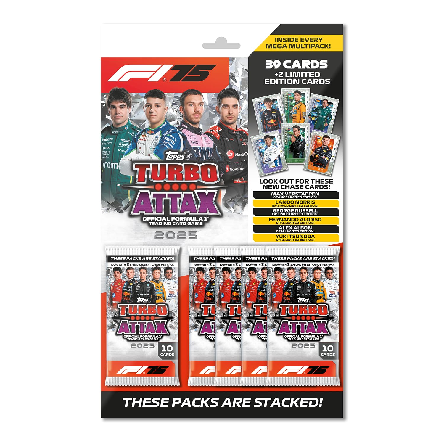 カードダスその他 toshow Amazon.com: Topps Turbo Attax Formula 1 2025 - Mega Multipack