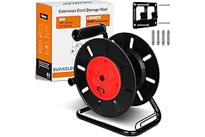 Suraielec Cord Reel Wall Mount