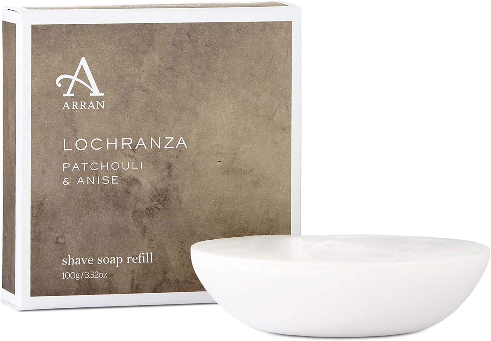 Arran Sense of Scotland Lochranza Shave Soap Refill, 100 g