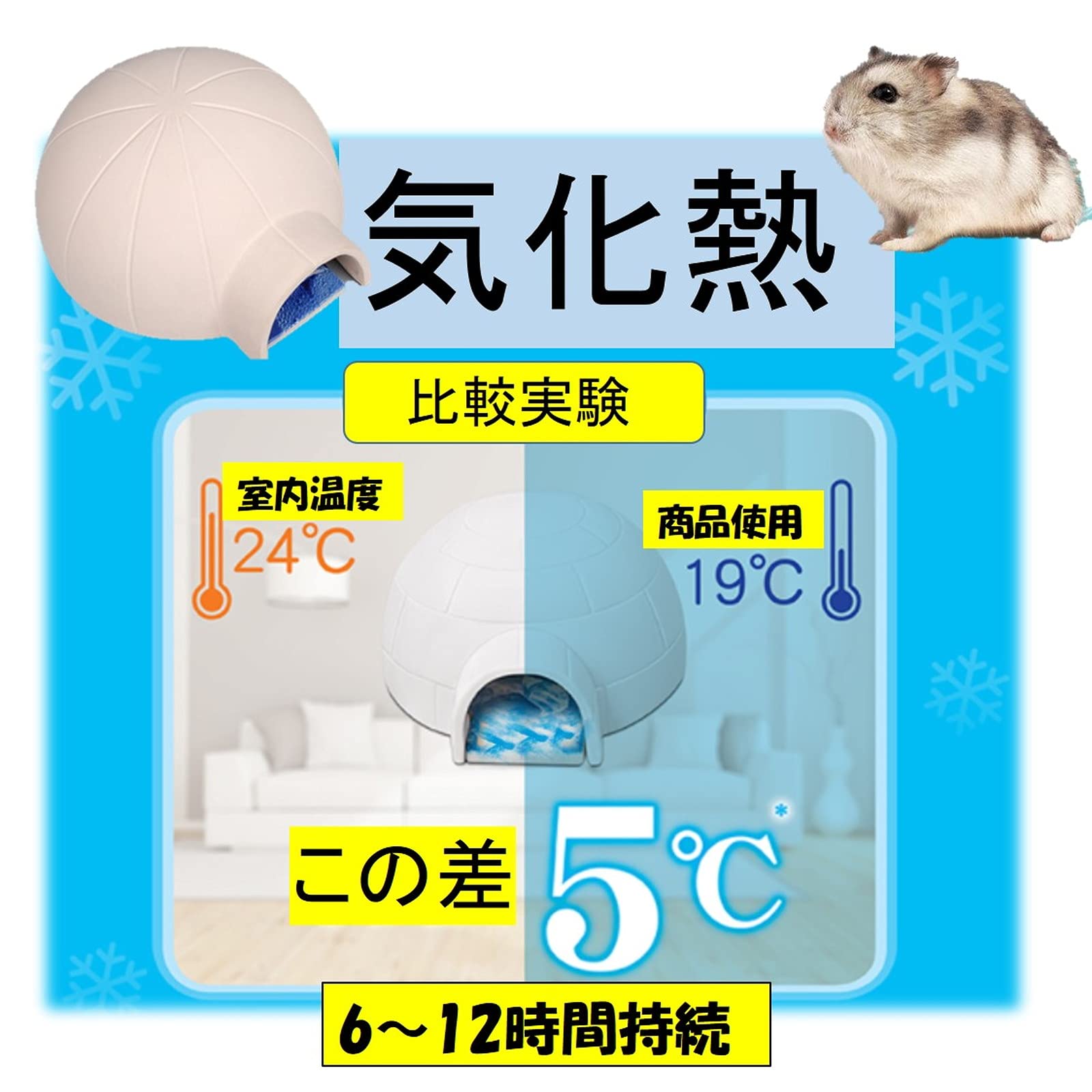 Amazon | (ST TS) ハムスター ビッグサイズ クーラー 冷却 冷房 涼感