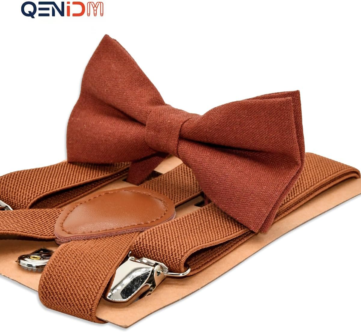 Bow Tie with Suspenders Set