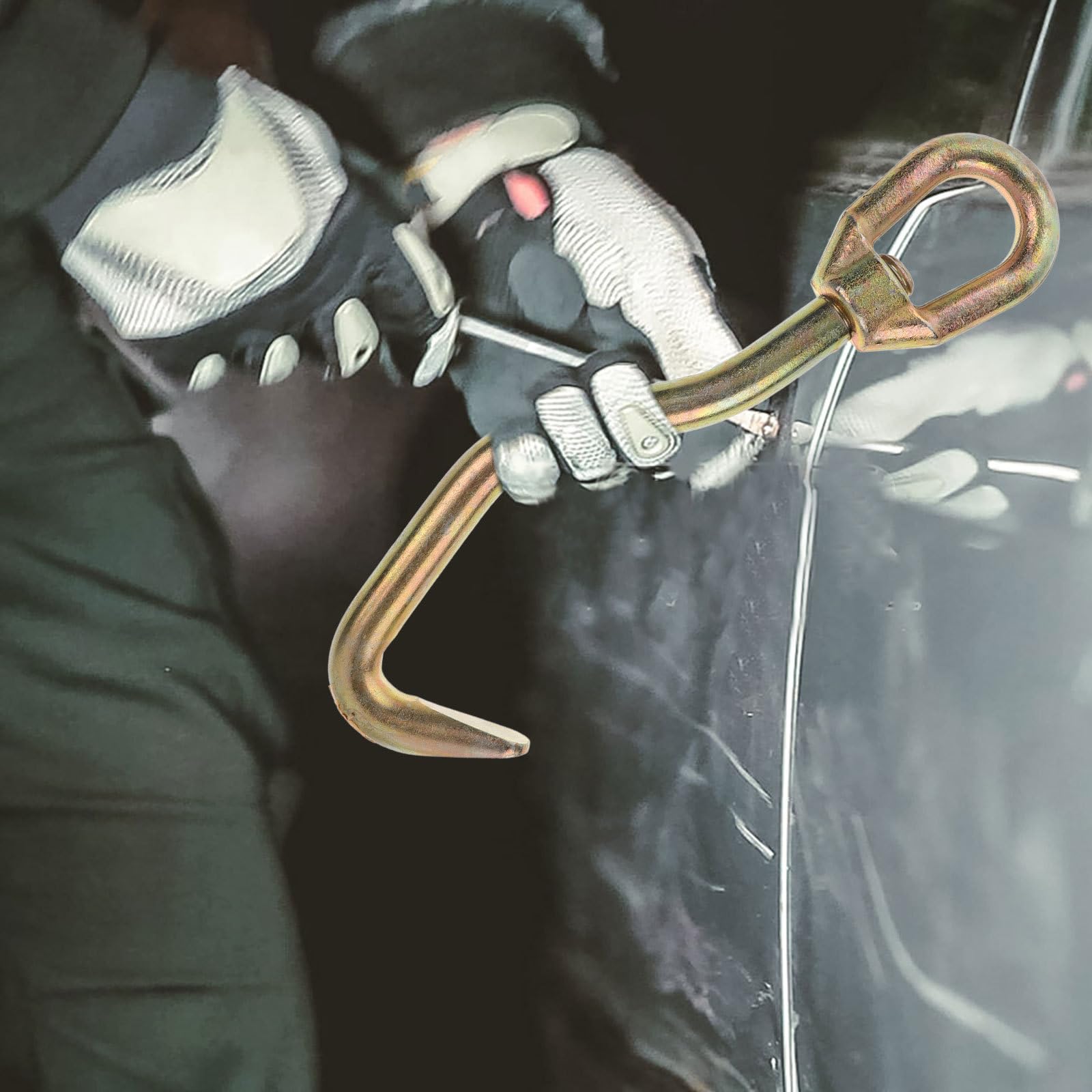 Cabilock Outil de Débosselage Automobile Mini Triangulaire Pince de Fabrication Tôlerie Kit Extracteur de Bosses Acier Solide Taille Compacte Équipement Professionnel pour Réparation