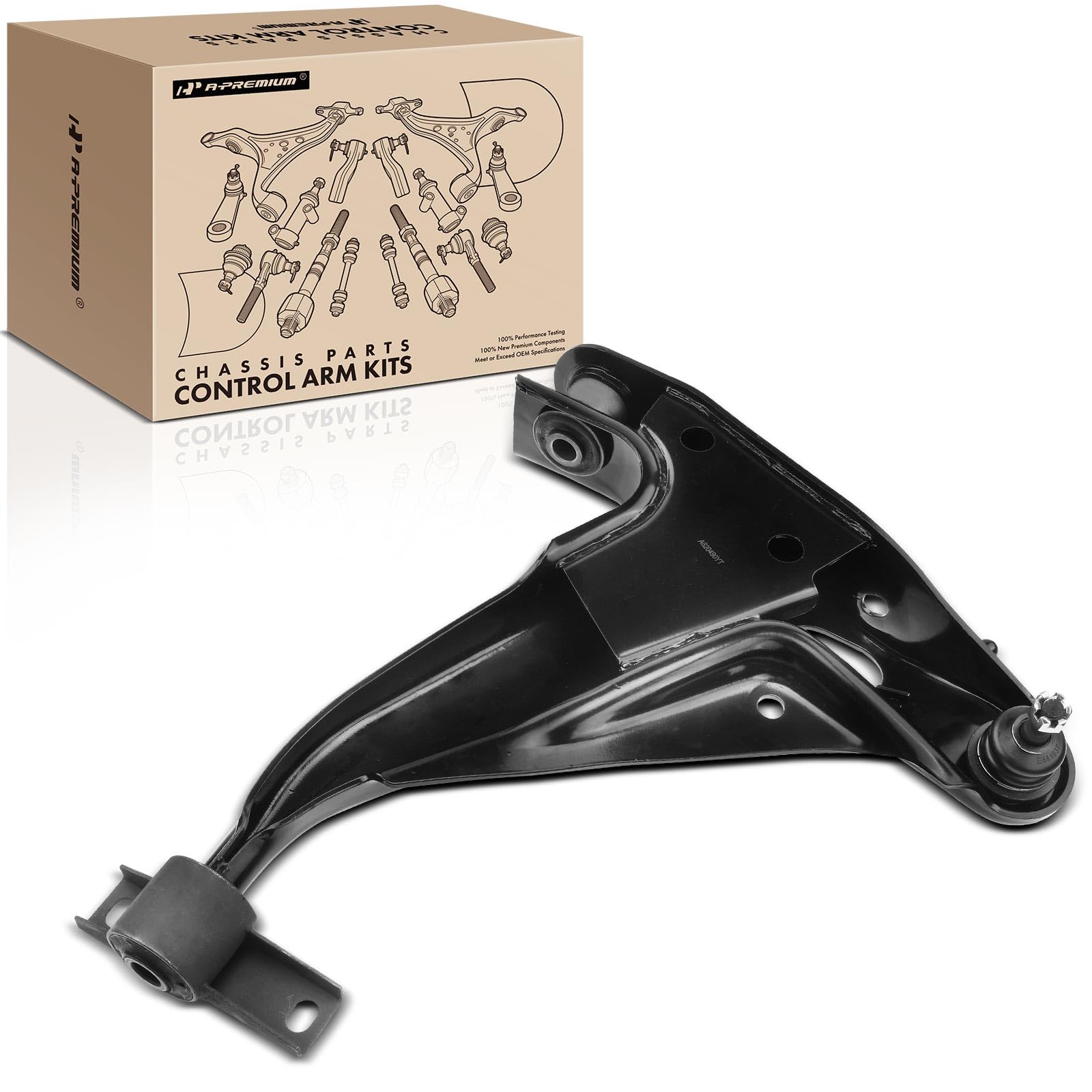 A-Premium Front Left Lower Control Arm, with Ball Joint & Bushing, Compatible with Ford Explorer 2002-2005, Mercury Mountaineer 2002-2005, 4-Door Only