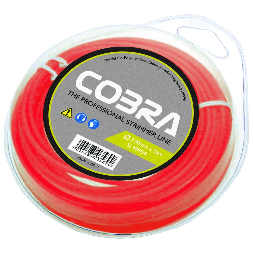 Cobra 3.0Mm X 56M Round Strimmer Line In Doughnut Packaging