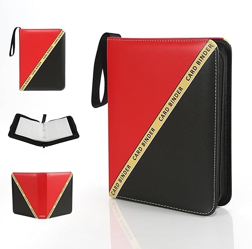 Carpeta de juego de cartas coleccionables para 520 tarjetas, carpeta de colección de juegos de cartas con mangas, carpeta de tarjetas para adultos y