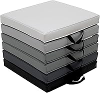 Vista 1 de Factory Direct Partners SoftScape - Cojines de piso cuadrados de 15 pulgadas con asas para salón de clases; asientos flexibles para guardería