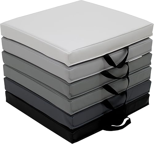 Factory Direct Partners SoftScape - Cojines de piso cuadrados de 15 pulgadas con asas para salón de clases asientos flexibles para guardería,