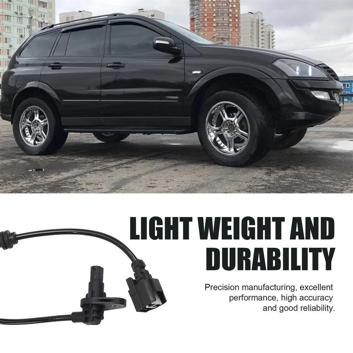 Sensor Velocidad Rueda Sensor De Velocidad De Rueda Delantera ABS 4892009100 para SsangYong para Rexton para Kyron ABS Sensor Velocidad Rueda