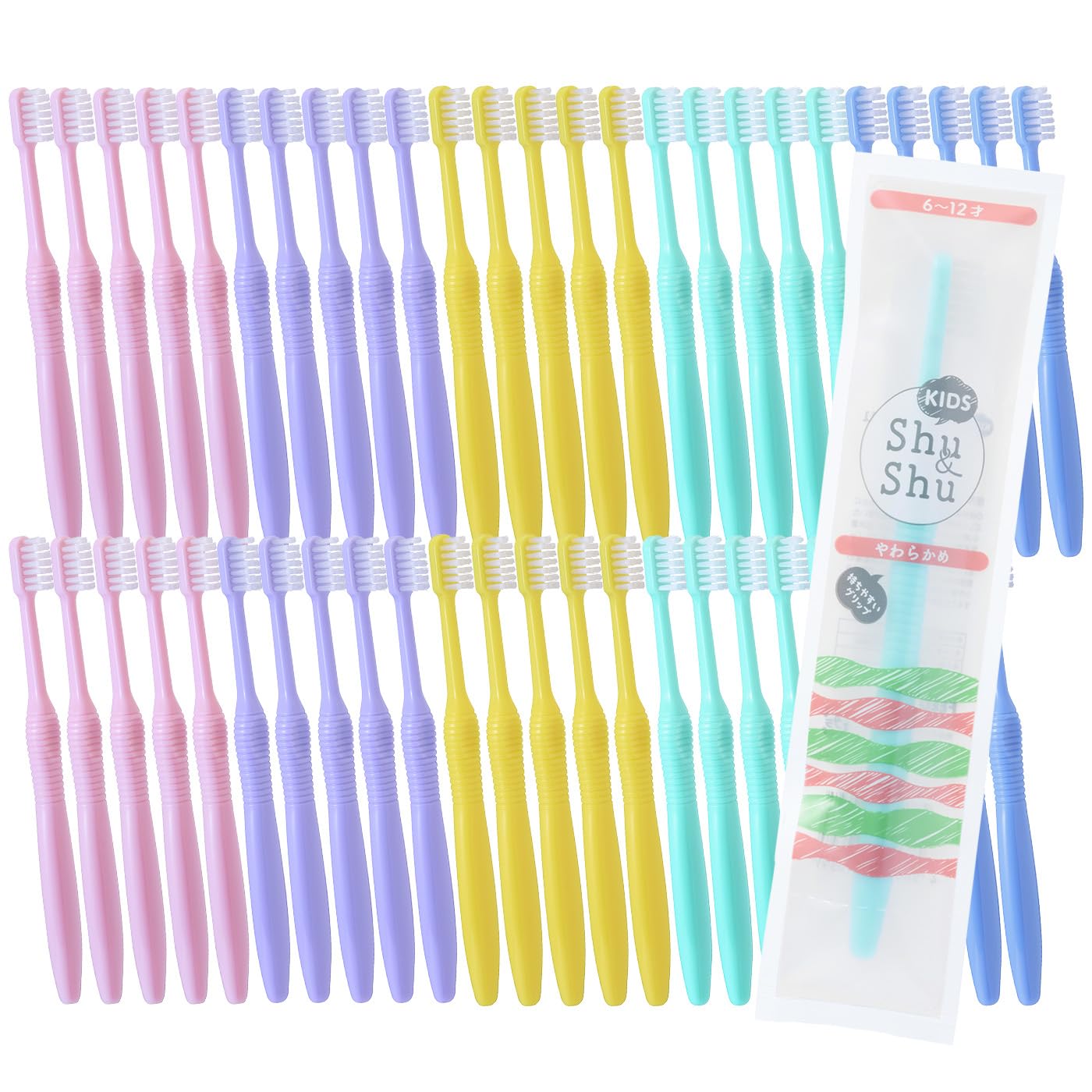 Amazon.co.jp: フィード Shu&Shu KIDS キッズ 歯ブラシ やわらかめ