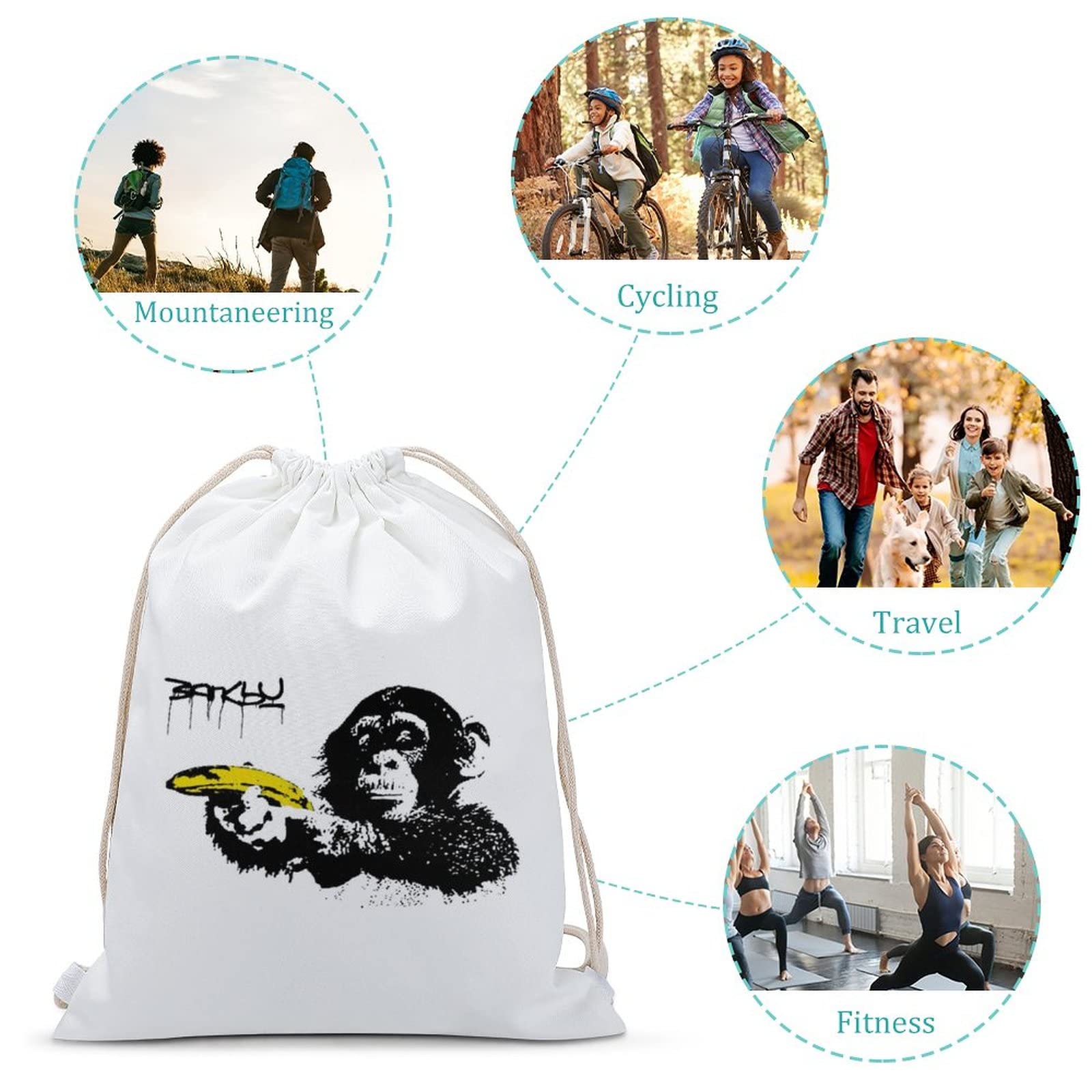 Amazon.co.jp: ジムサック バンクシー Banksy チンパンジー