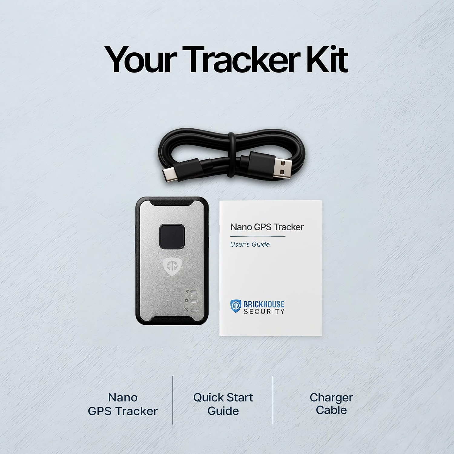 Brickhouse Security Spark Nano 7 GPS Tracker for Vehicles - Covert Car Tracker Device and Fleet GPS Tracker - GPS Tracking Device with App and 4G LTE Coverage in North America - Subscription Required
