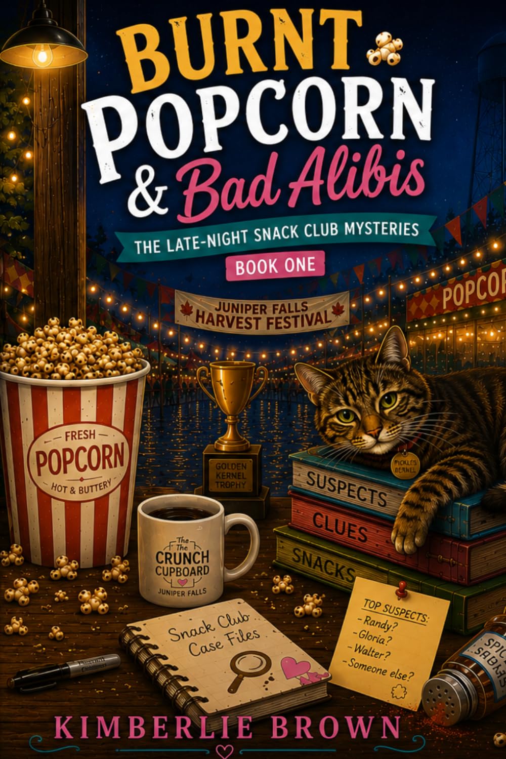 Burnt Popcorn and Bad Alibis: The Late-Night Snack Club Mysteries