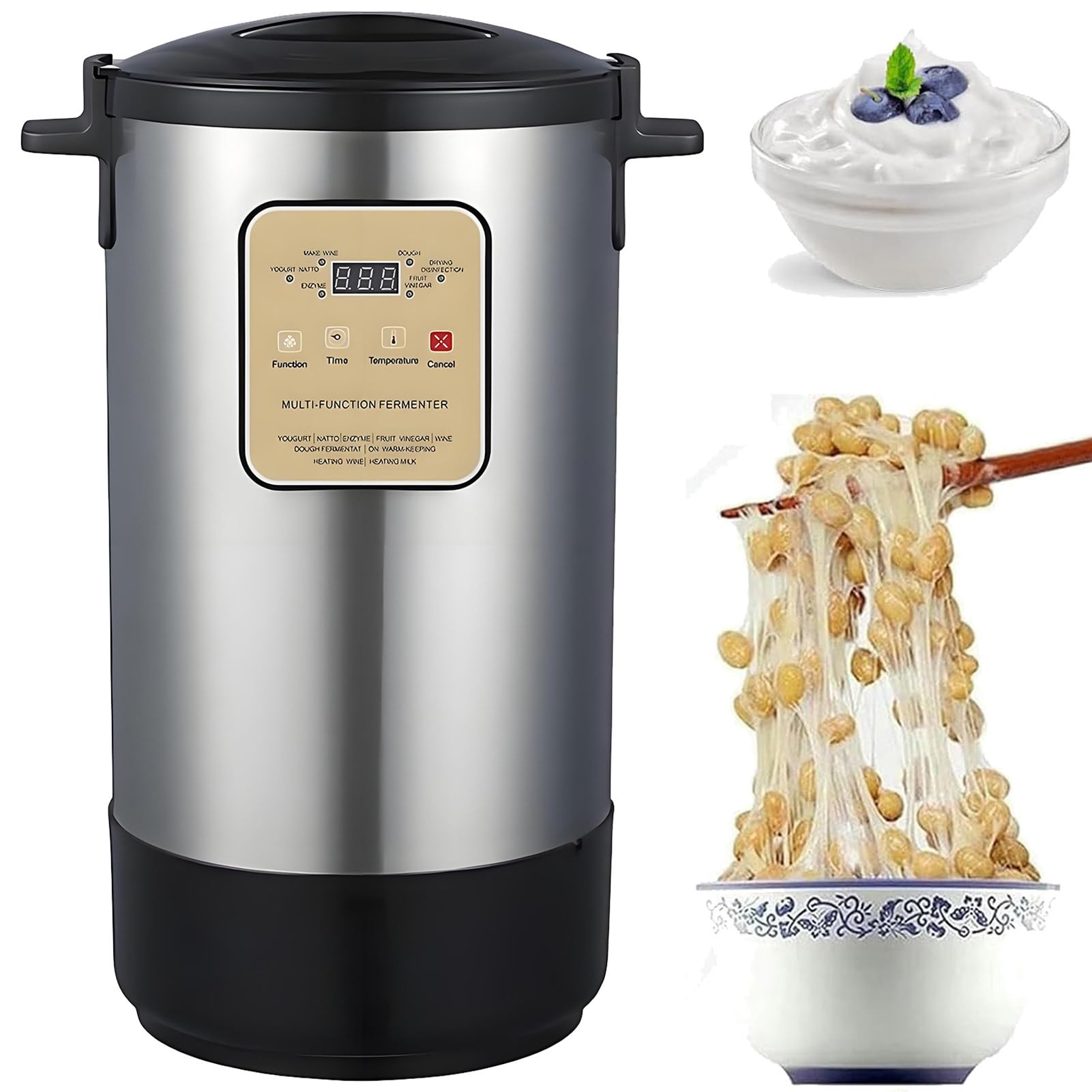 SHENGSHIYU Automatic Digital Yoghurt Maker Machine,Cheese Maker 18L