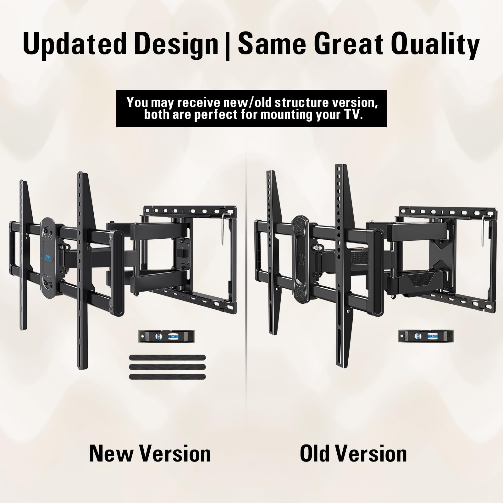 Mounting Dream Full Motion TV Wall Mount for 42-90 Inch TV up to 154lbs — Amazon image 9