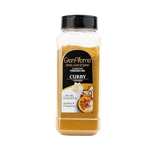 GranAroma Curry en polvo, mezcla de especias, curry y guisos (13.3 onzas)