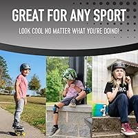 Vista 3 de Flybar Casco de bicicleta, casco multideportivo, ligero con doble certificación con esfera ajustable, protección contra impactos para actividades