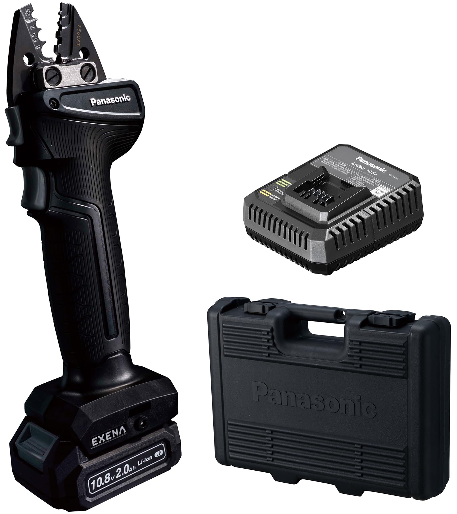 Amazon.co.jp: パナソニック(Panasonic) 充電ミニ圧着器 セット EXENA