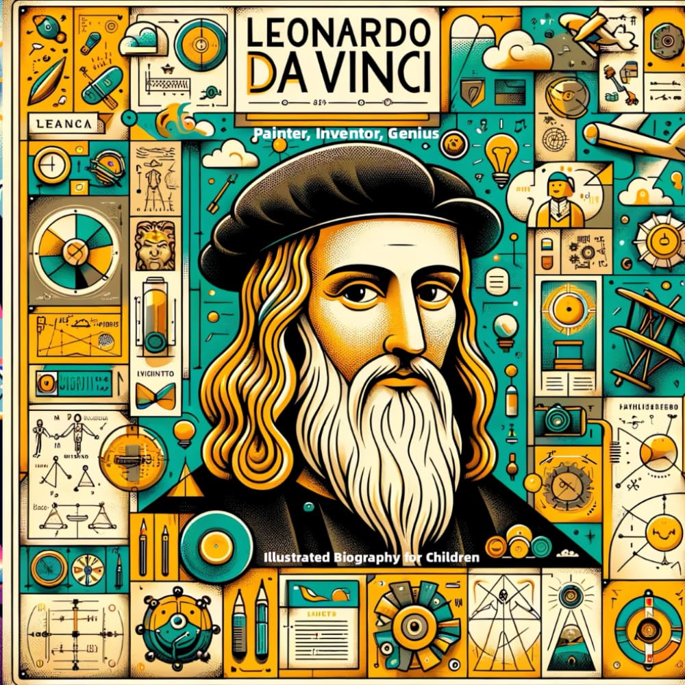 Leonardo da Vinci: Illustrated Biography for Children: Painter, Inventor, Genius (Illustrated Biographies for Children)