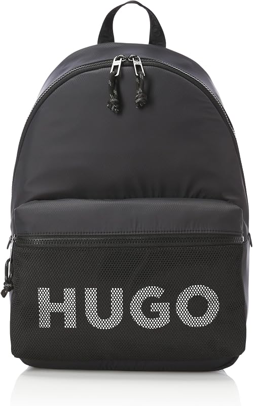 Mesh Logo Backpack, Black Currant, PCE.