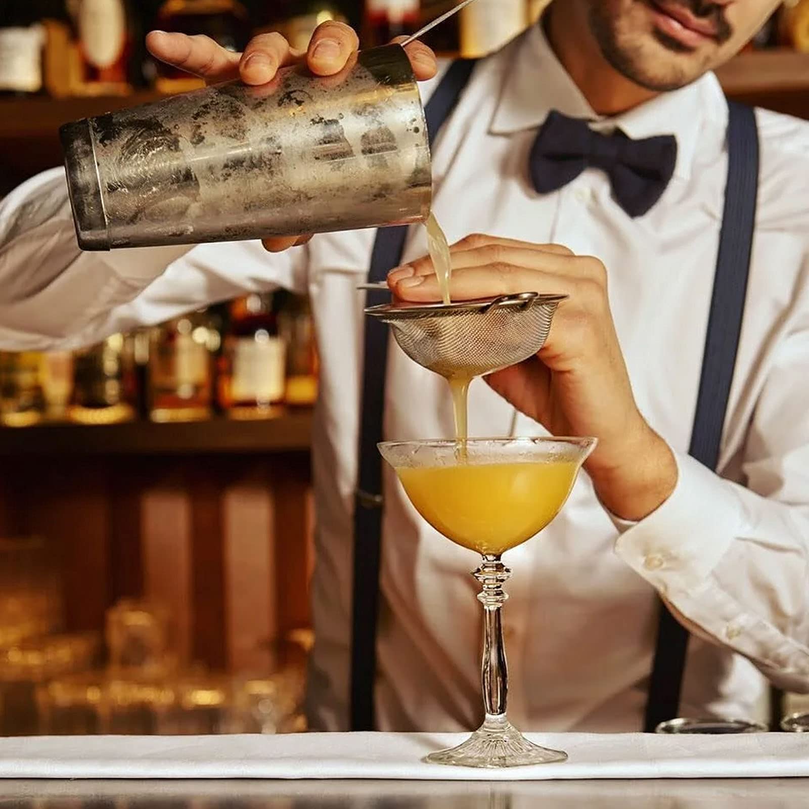 Coctelera,Juego de Mezcla de cócteles,de 20 Piezas para Barman,Cocktail Kit de Acero Inoxidable con Agitadores 750ml,Colador,Manual de cócteles,Bar,Hogar