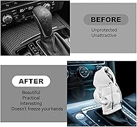 Vista 3 de Sudadera con Palanca de Cambios, Cubierta de Palanca de Cambios, Sudadera Universal para Palanca de Cambios de Coche, Sudadera Mini para Palanca