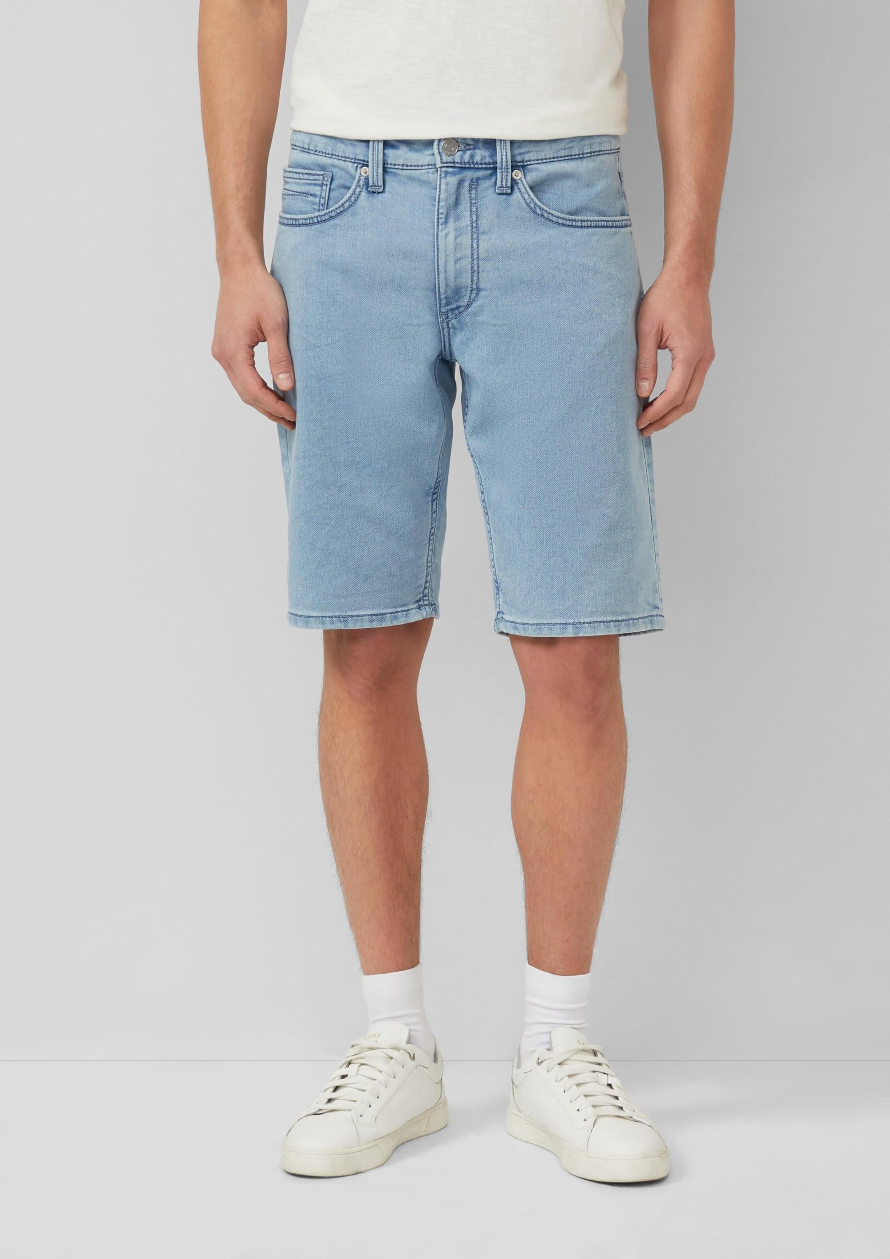 s.Oliver Jeans-Shorts/Mid Rise/Sweat-Denim