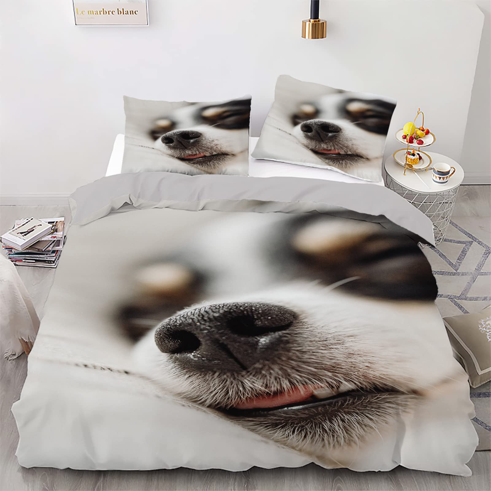 Housse de couette 140x200 fille douce pour la peau et facile à laver