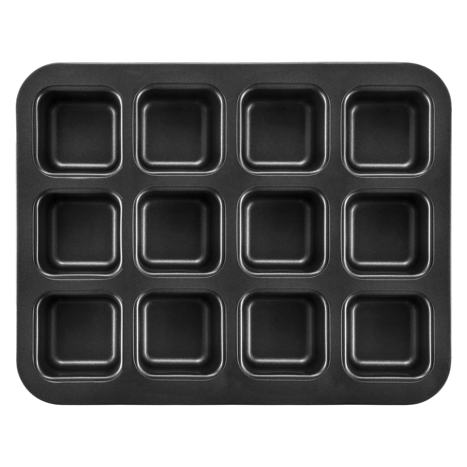 パンの型　四角　CHEFMAD 12個取 Amazon | CHEFMADE マフィン型 ブラウニーパン スクエア型