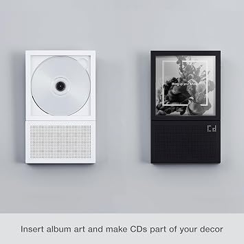 km5 Bluetooth CD Player Instant Disk Audio CP2 (Black)