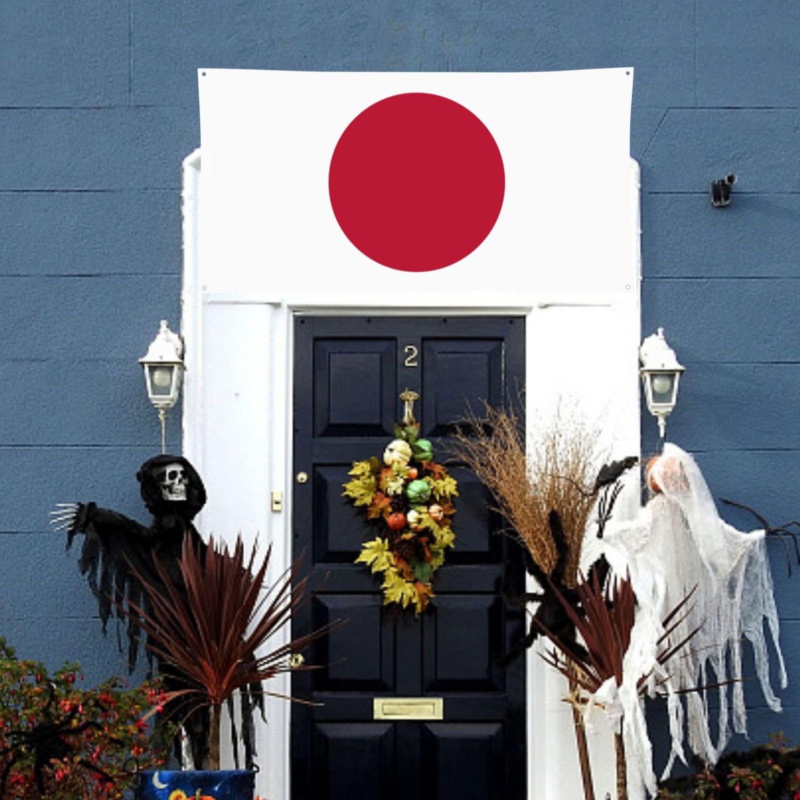 Bandera japonesa para decoración de fiesta, divertida pancarta de cumpleaños, adecuada para fiestas y eventos temáticos