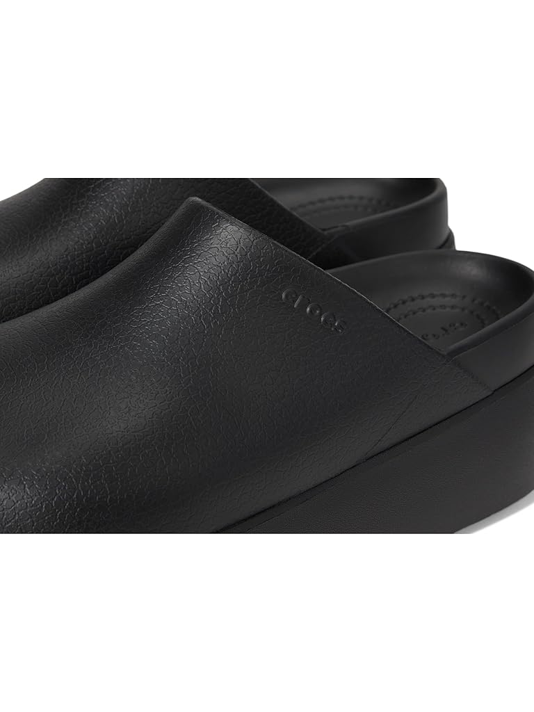 Black Crocs Dylan Platform Clog, Mule Platform Shoes
