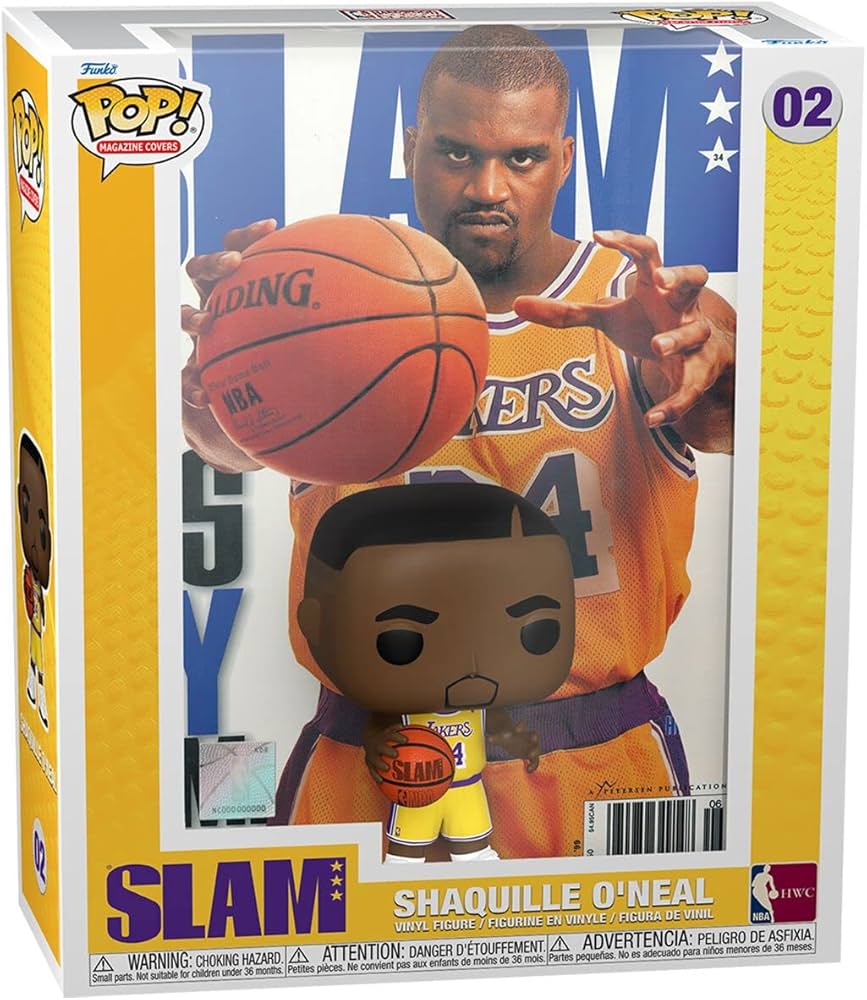 スポーツ funko pop NBA slam Amazon.com: Funko Pop! NBA Cover: SLAM - Shaquille O'Neal