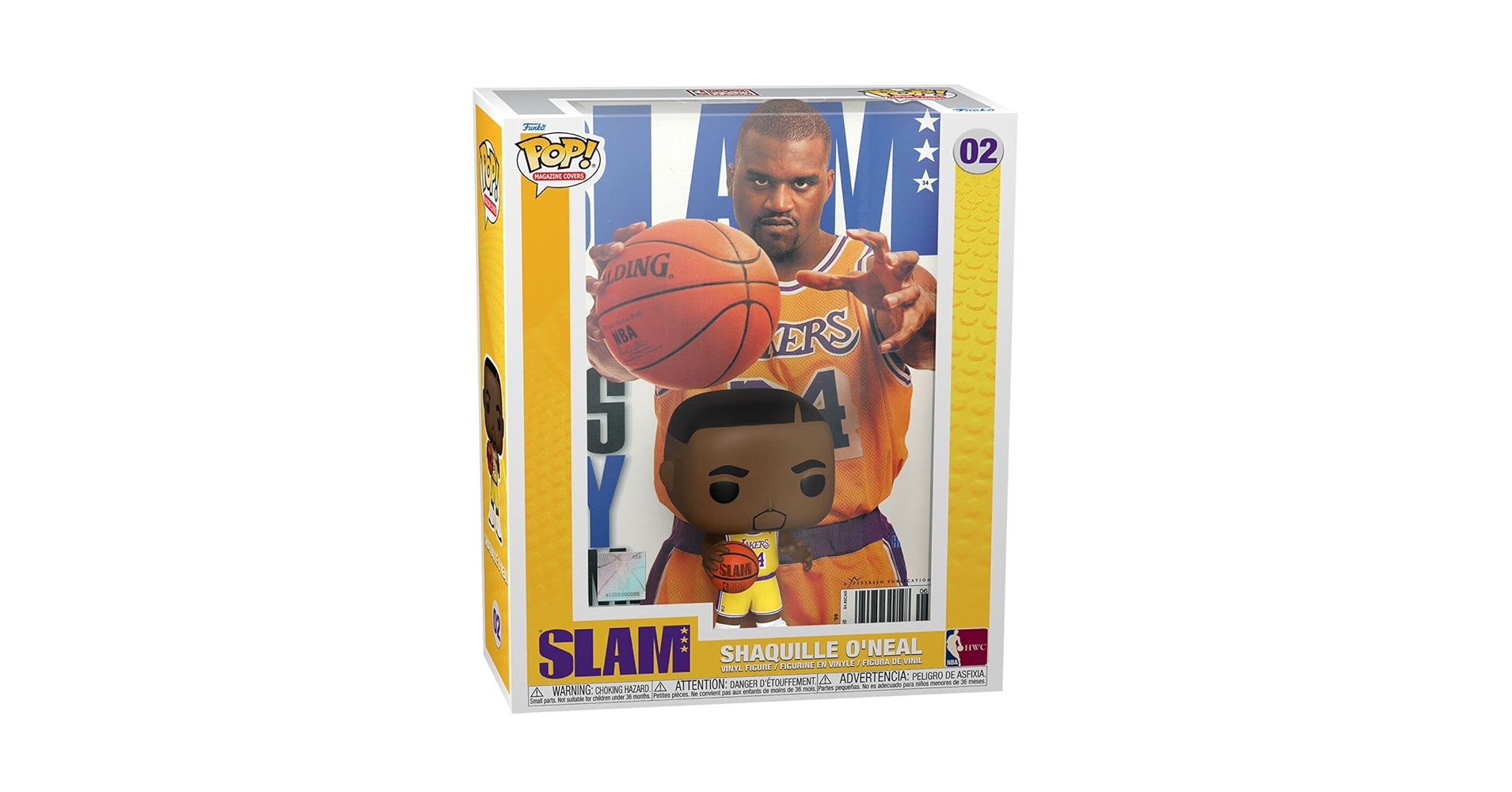 Amazon.com: Funko Pop! NBA Cover: SLAM - Shaquille O'Neal