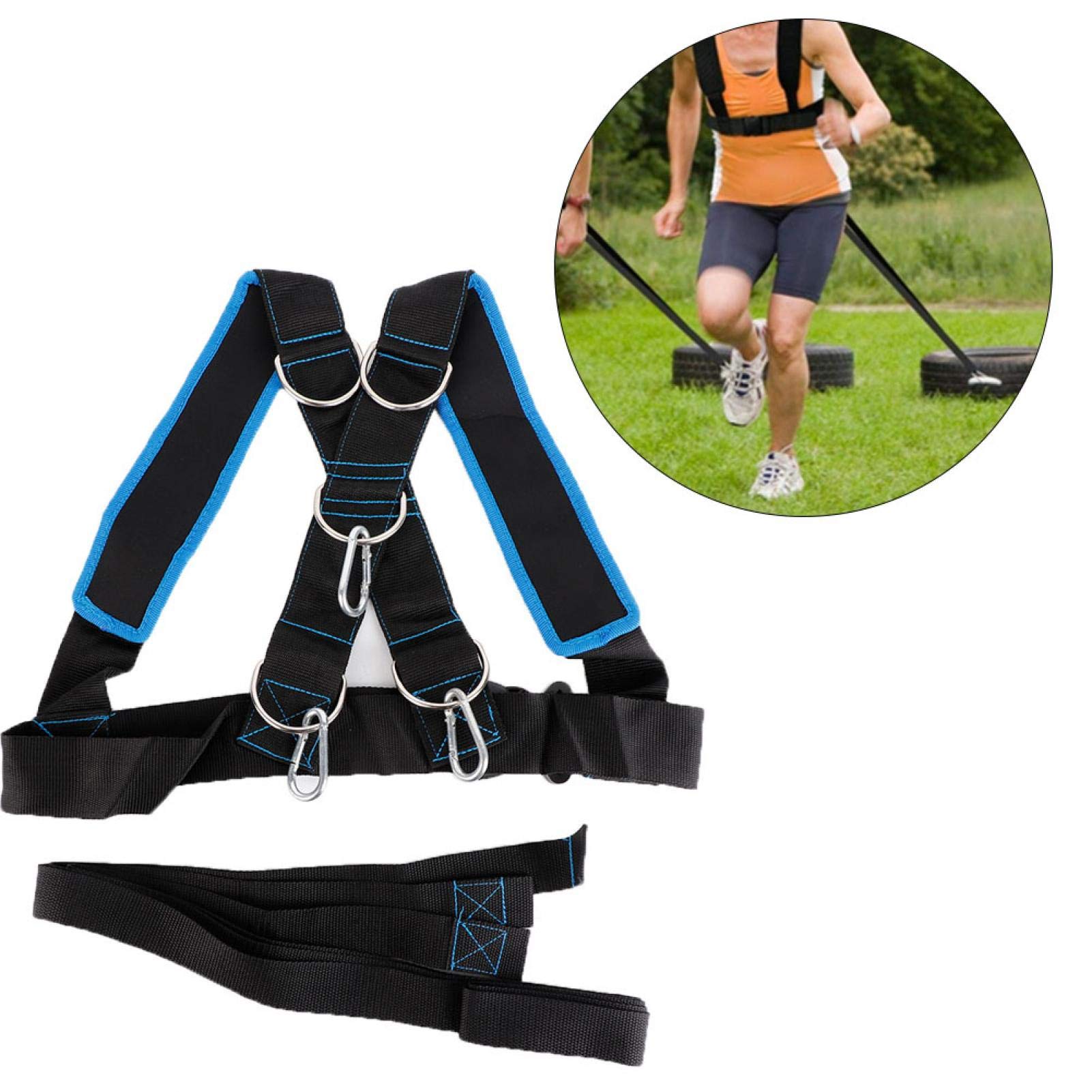 Imbracatura da spalla, in nylon e metallo resistente all'usura e durevole, materiale in nylon di per alpinismo, uso esterno