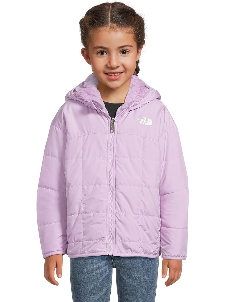 Purple The North Face Reversible Shasta Full Zip Hooded Jacket (Infant)