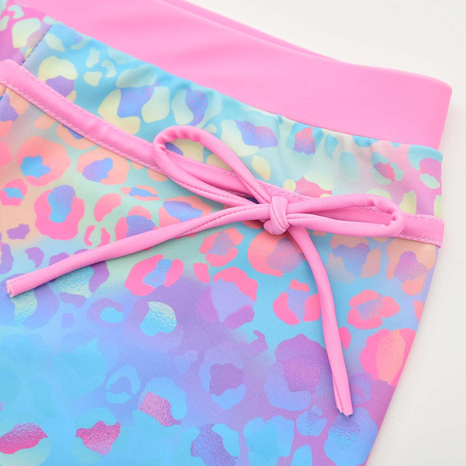 JerrisApparel Costume da bagno estivo da bambina, due pezzi, tankini