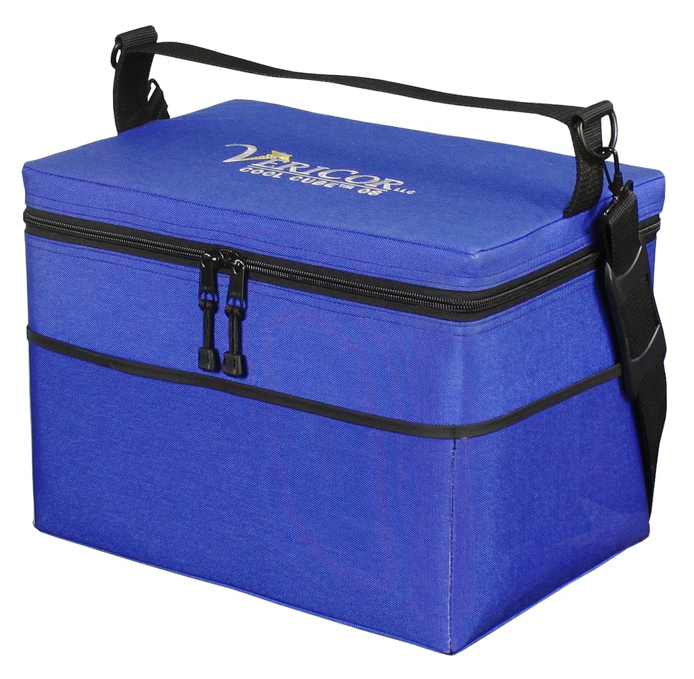VeriCor Cool Cube Portable Medical Cooler Refrigerator Temp 2–8°C for Passive Refrigerated Fresh Vaccine Medicine Transport & Storage, Cold Chain