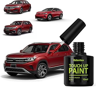 L0G3 Aurora Red Touch Up Paint for Volkswagen Cars, Professional Auto Touch-up Paint Scratch Repair Kit, Automotive Paints Exact Match Compatible with Atlas/ID4/Passat