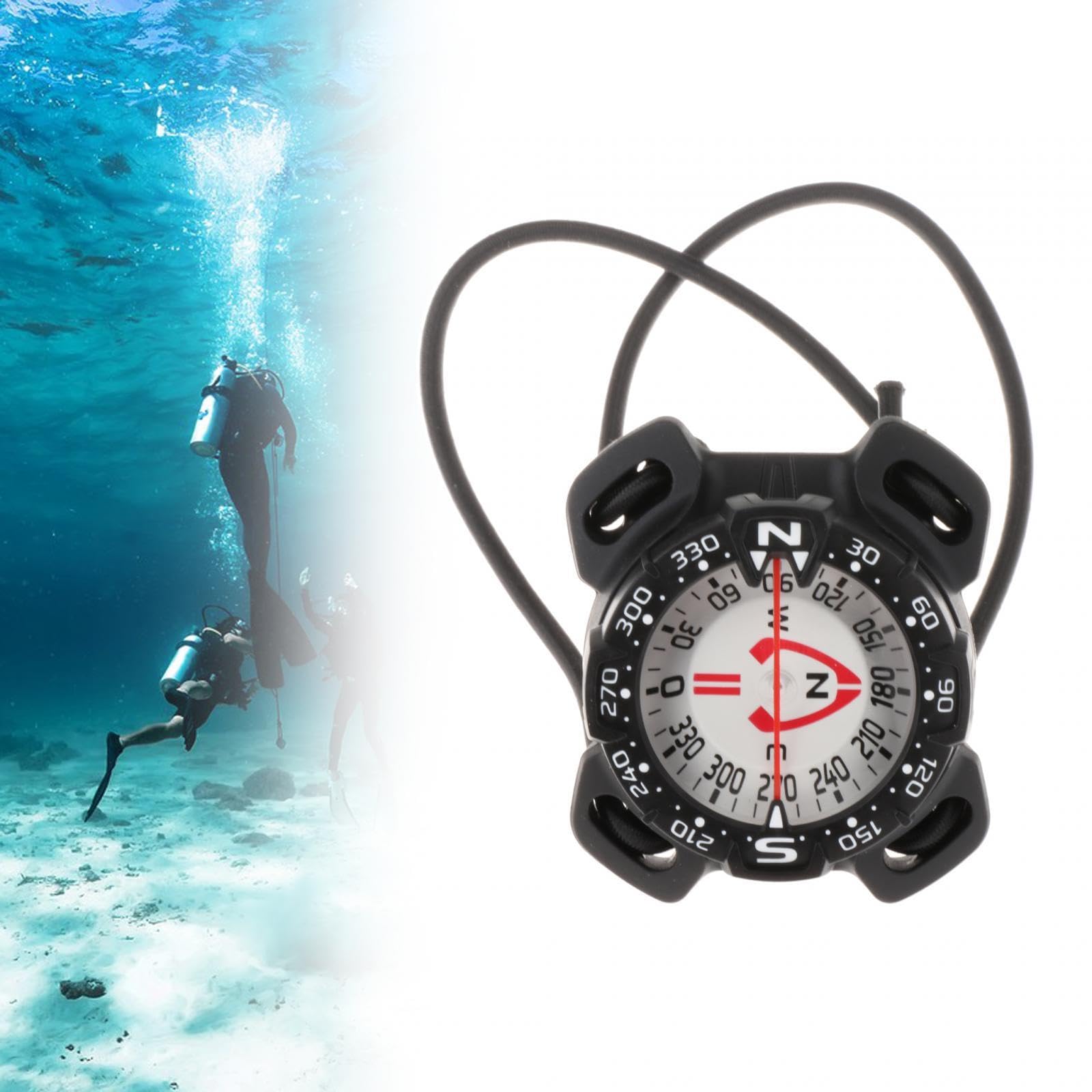 Brújula de Buceo, Brújula Subacuática de 70 M, Brújula de Muñeca, Ordenadores de Buceo Profesionales, Brújula de Snorkel para Deportes Al Aire Libre.