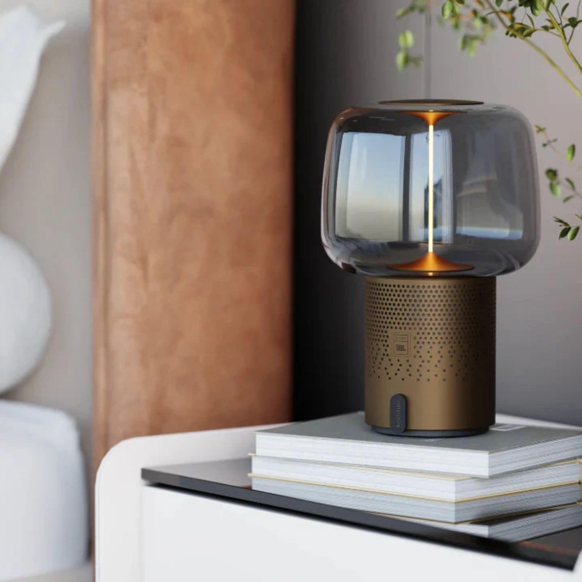Kooduu Serena Play - Bluetooth Enceinte avec Lampe - Bronze